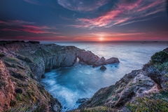 Sunset at Otter Point